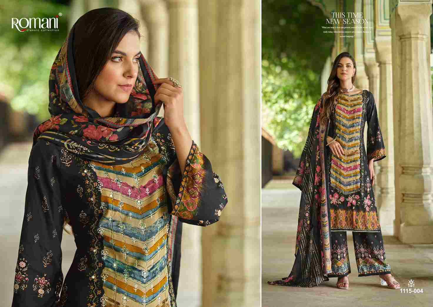 Mahira Vol-3 By Romani 1115-001 To 1115-008 Series Beautiful Festive Suits Stylish Fancy Colorful Casual Wear & Ethnic Wear Soft Cotton Print Dresses At Wholesale Price