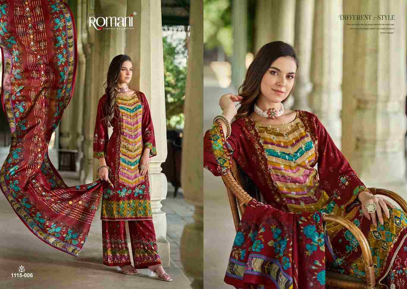 Mahira Vol-3 By Romani 1115-001 To 1115-008 Series Beautiful Festive Suits Stylish Fancy Colorful Casual Wear & Ethnic Wear Soft Cotton Print Dresses At Wholesale Price