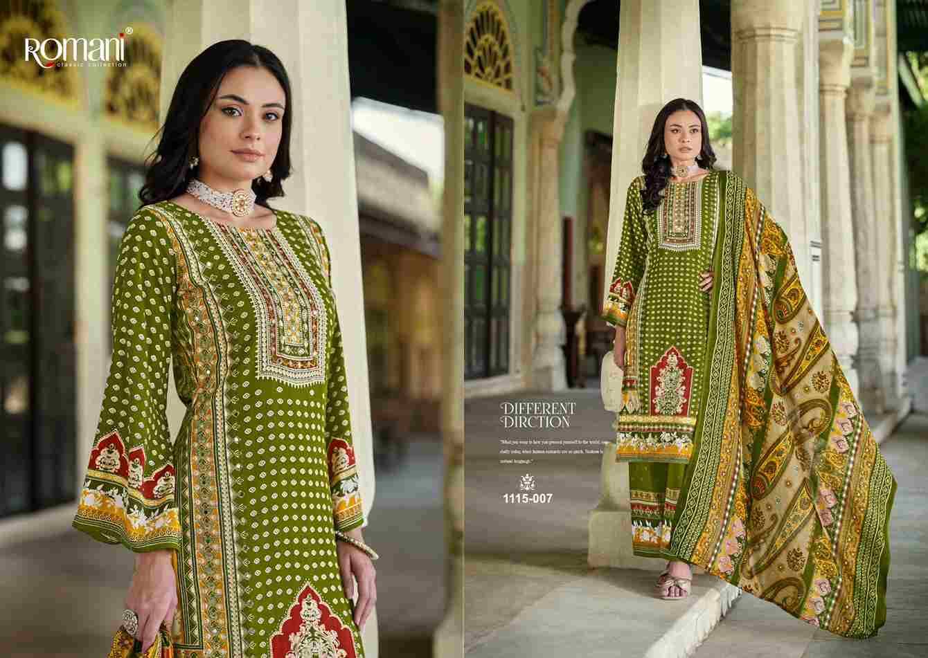 Mahira Vol-3 By Romani 1115-001 To 1115-008 Series Beautiful Festive Suits Stylish Fancy Colorful Casual Wear & Ethnic Wear Soft Cotton Print Dresses At Wholesale Price
