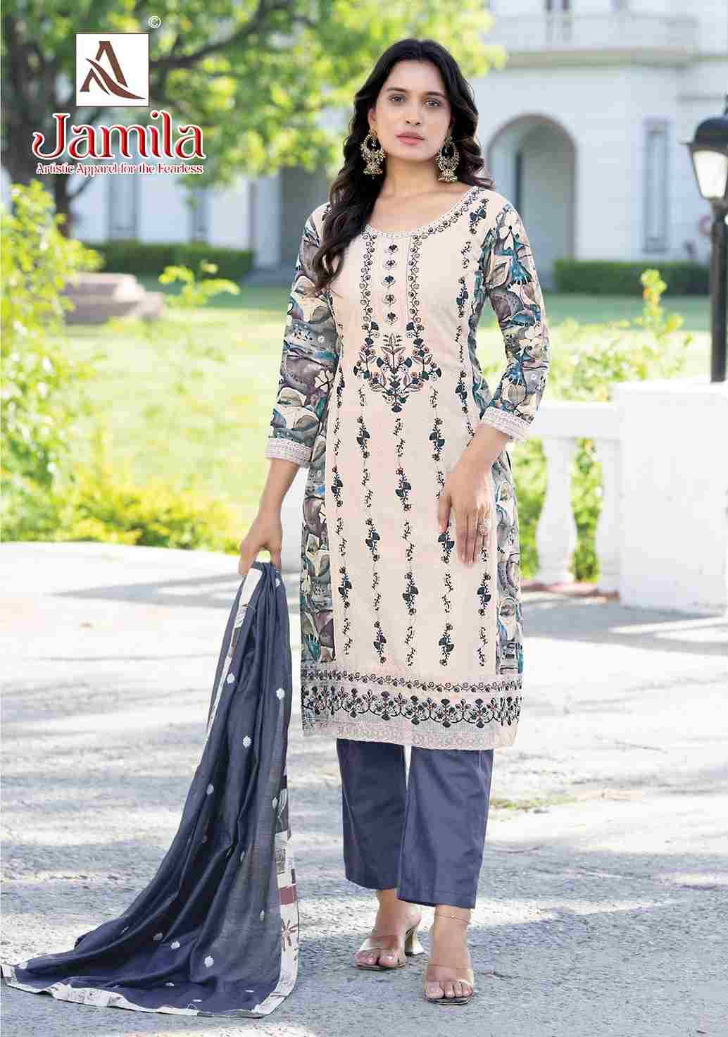 Jamila By Alok Suit 2509-09-1 To 2509-09-4 Series Beautiful Festive Suits Colorful Stylish Fancy Casual Wear & Ethnic Wear Pure Viscose Rayon Dresses At Wholesale Price