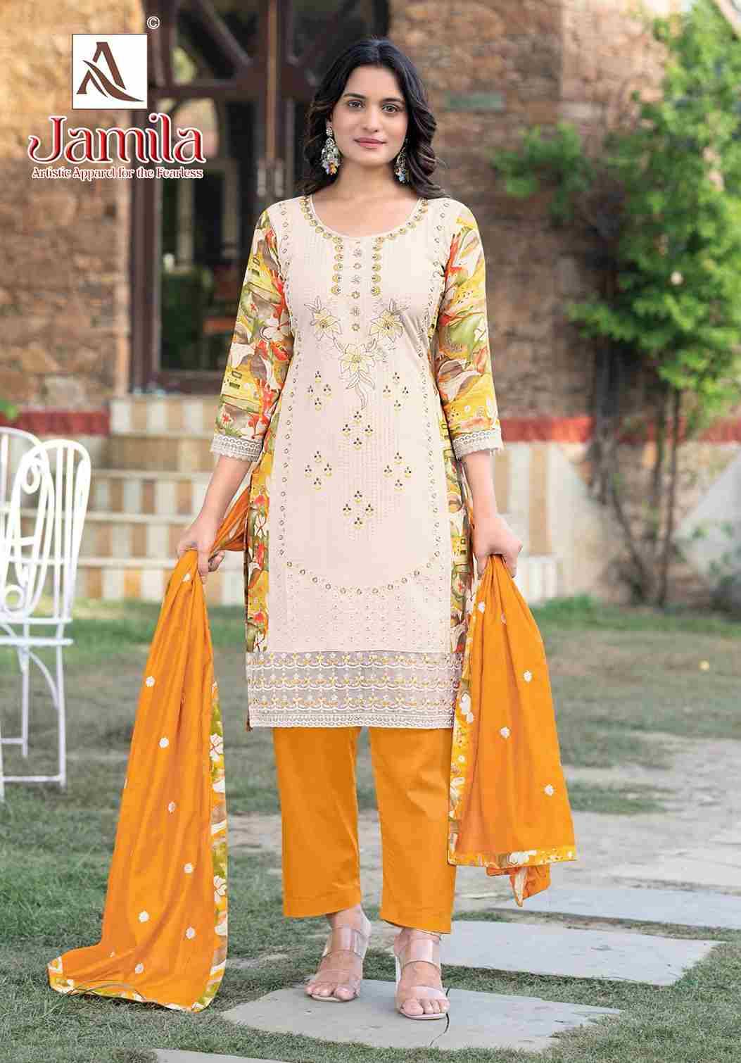 Jamila By Alok Suit 2509-09-1 To 2509-09-4 Series Beautiful Festive Suits Colorful Stylish Fancy Casual Wear & Ethnic Wear Pure Viscose Rayon Dresses At Wholesale Price