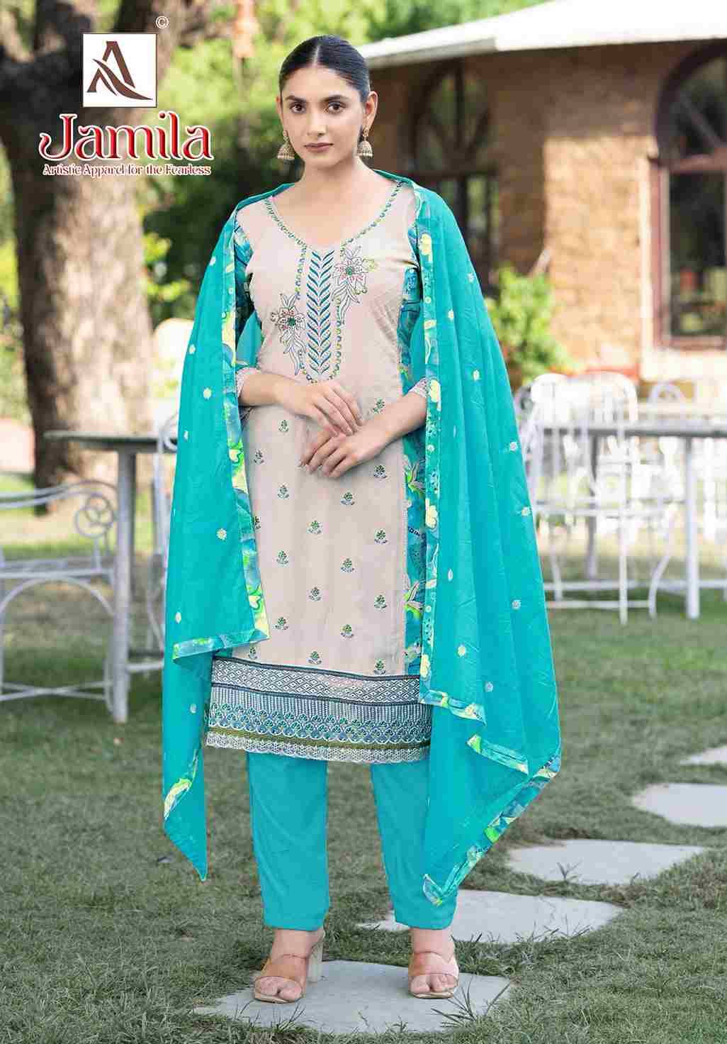 Jamila By Alok Suit 2509-09-1 To 2509-09-4 Series Beautiful Festive Suits Colorful Stylish Fancy Casual Wear & Ethnic Wear Pure Viscose Rayon Dresses At Wholesale Price