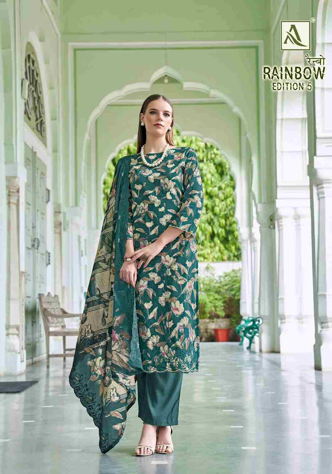 Rainbow Vol-5 By Alok Suit 2056-875-01 To 2056-875-06 Series Beautiful Festive Suits Stylish Fancy Colorful Casual Wear & Ethnic Wear Pure Cambric Cotton Print Dresses At Wholesale Price