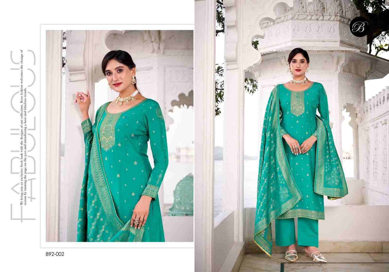 Urfi By Belliza 892-001 To 892-006 Series Beautiful Festive Suits Stylish Fancy Colorful Casual Wear & Ethnic Wear Pure Viscose Dola Silk Jacquard Dresses At Wholesale Price