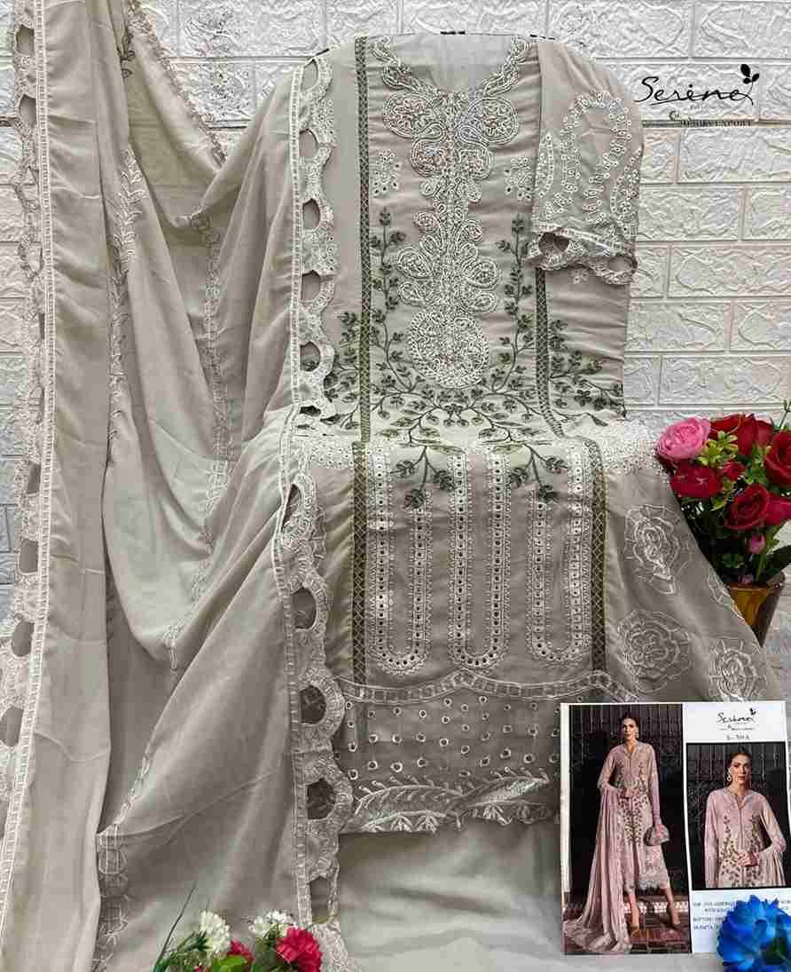 Serene Hit Design S-709 Colours By Serene S-709-A To S-709-D Series Designer Pakistani Suits Beautiful Fancy Colorful Stylish Party Wear & Occasional Wear Pure Georgette Embroidered Dresses At Wholesale Price