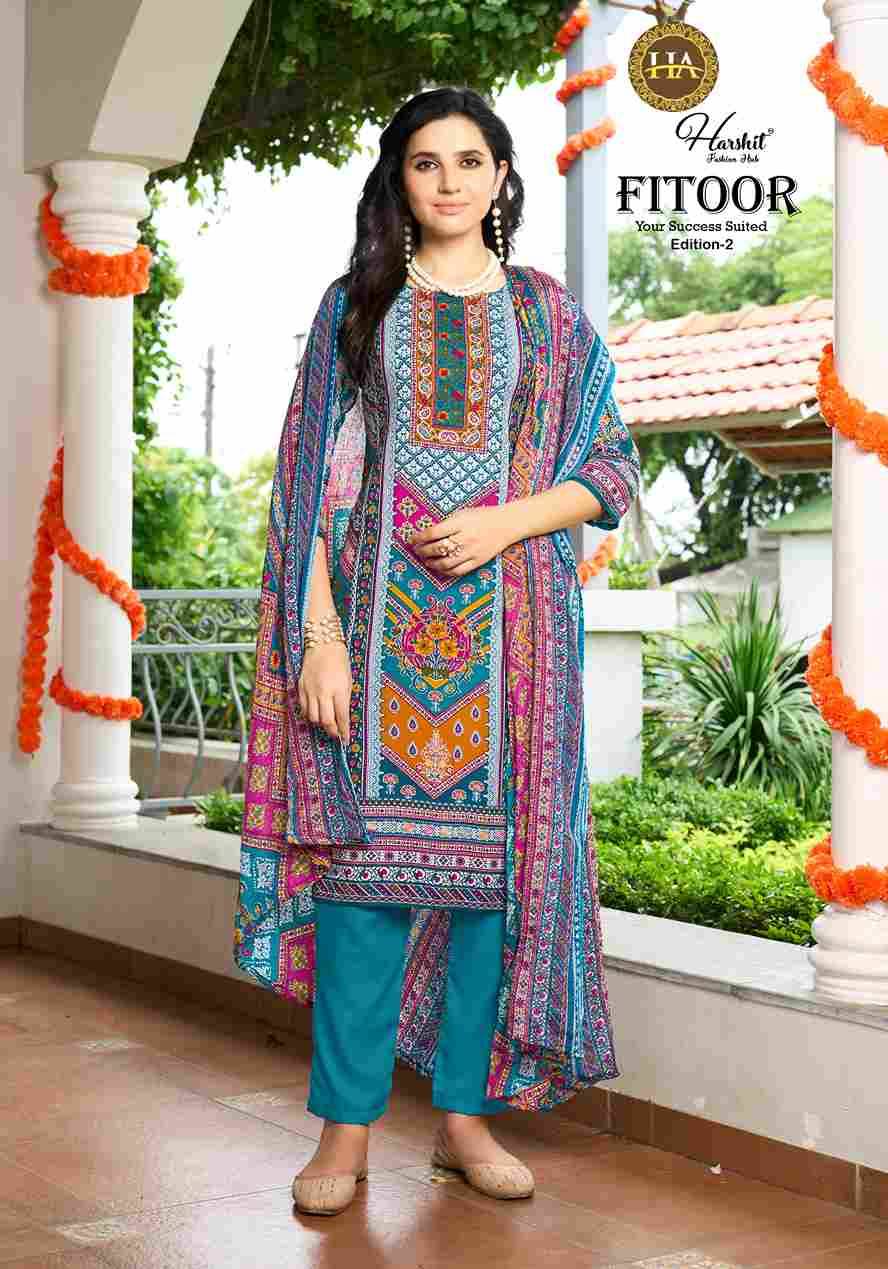 Fitoor Vol-2 By Harshit Fashion Hub 2530-30-01 To 2530-30-06 Series Beautiful Festive Suits Stylish Fancy Colorful Casual Wear & Ethnic Wear Pure Viscose Rayon Print Dresses At Wholesale Price
