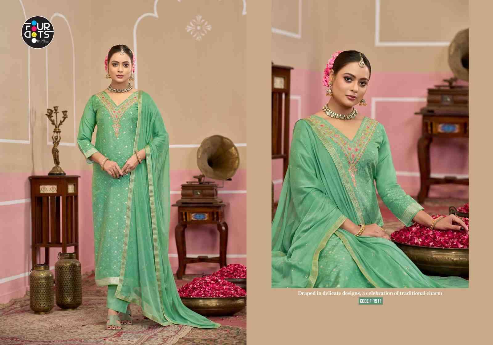 Millie By Four Dots 1911 To 1914 Series Designer Stylish Fancy Colorful Beautiful Party Wear & Ethnic Wear Collection Viscose Muslin Dresses At Wholesale Price