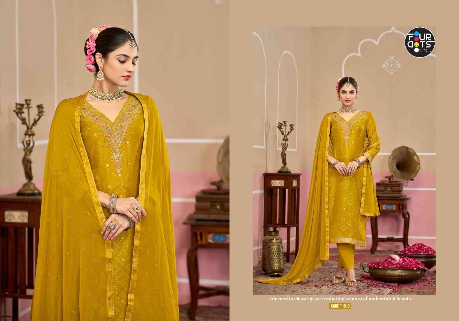 Millie By Four Dots 1911 To 1914 Series Designer Stylish Fancy Colorful Beautiful Party Wear & Ethnic Wear Collection Viscose Muslin Dresses At Wholesale Price