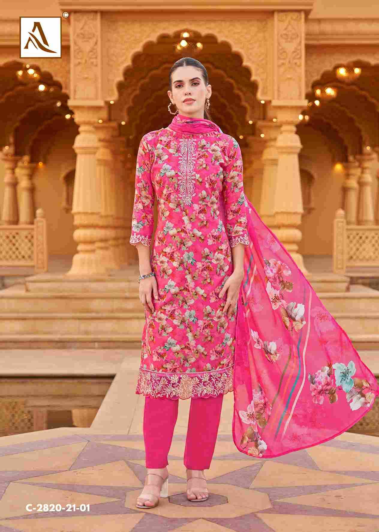 Super Queen By Alok Suit 2820-21-01 To 2820-21-08 Series Beautiful Festive Suits Colorful Stylish Fancy Casual Wear & Ethnic Wear Pure Viscose Rayon Dresses At Wholesale Price