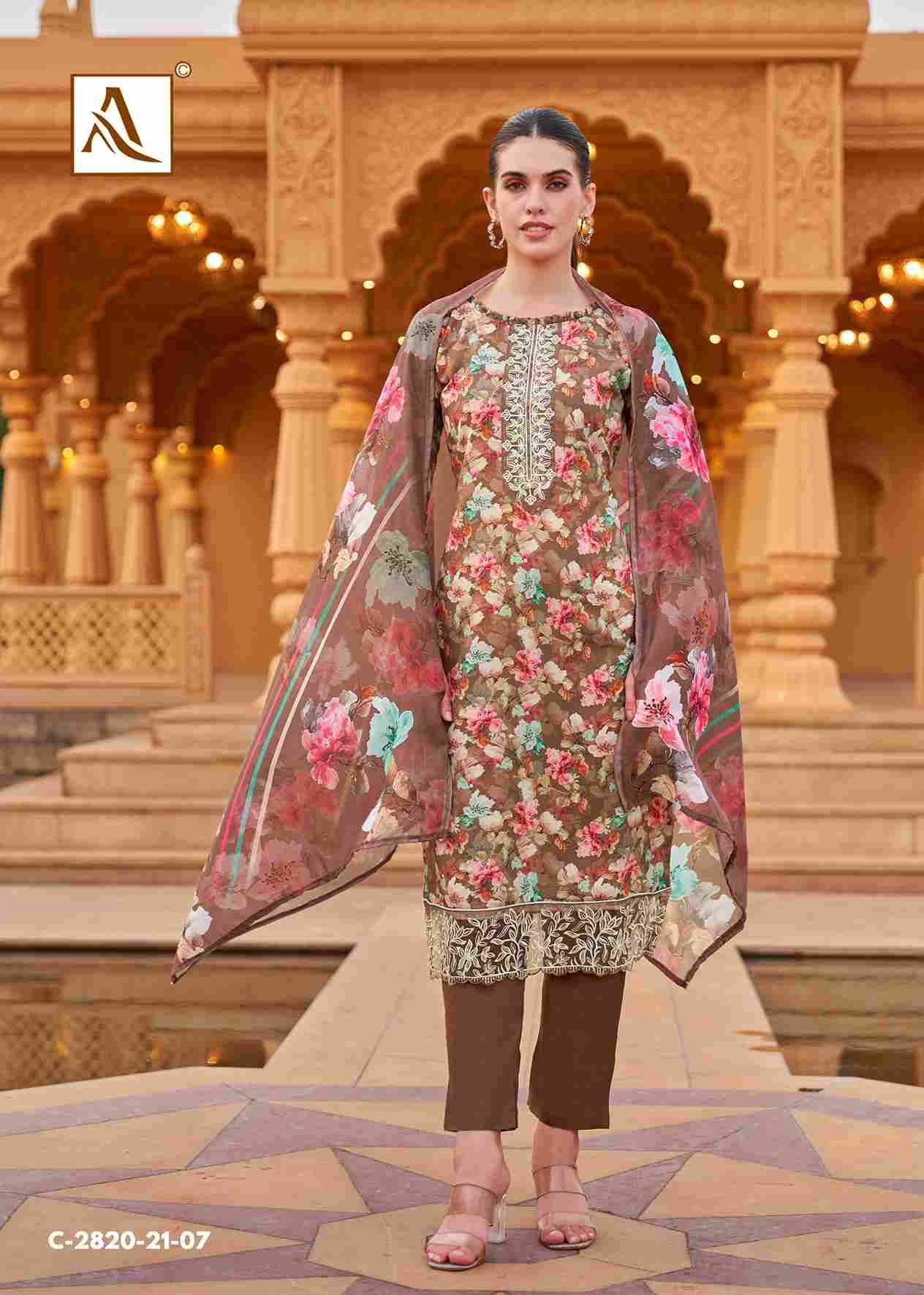 Super Queen By Alok Suit 2820-21-01 To 2820-21-08 Series Beautiful Festive Suits Colorful Stylish Fancy Casual Wear & Ethnic Wear Pure Viscose Rayon Dresses At Wholesale Price