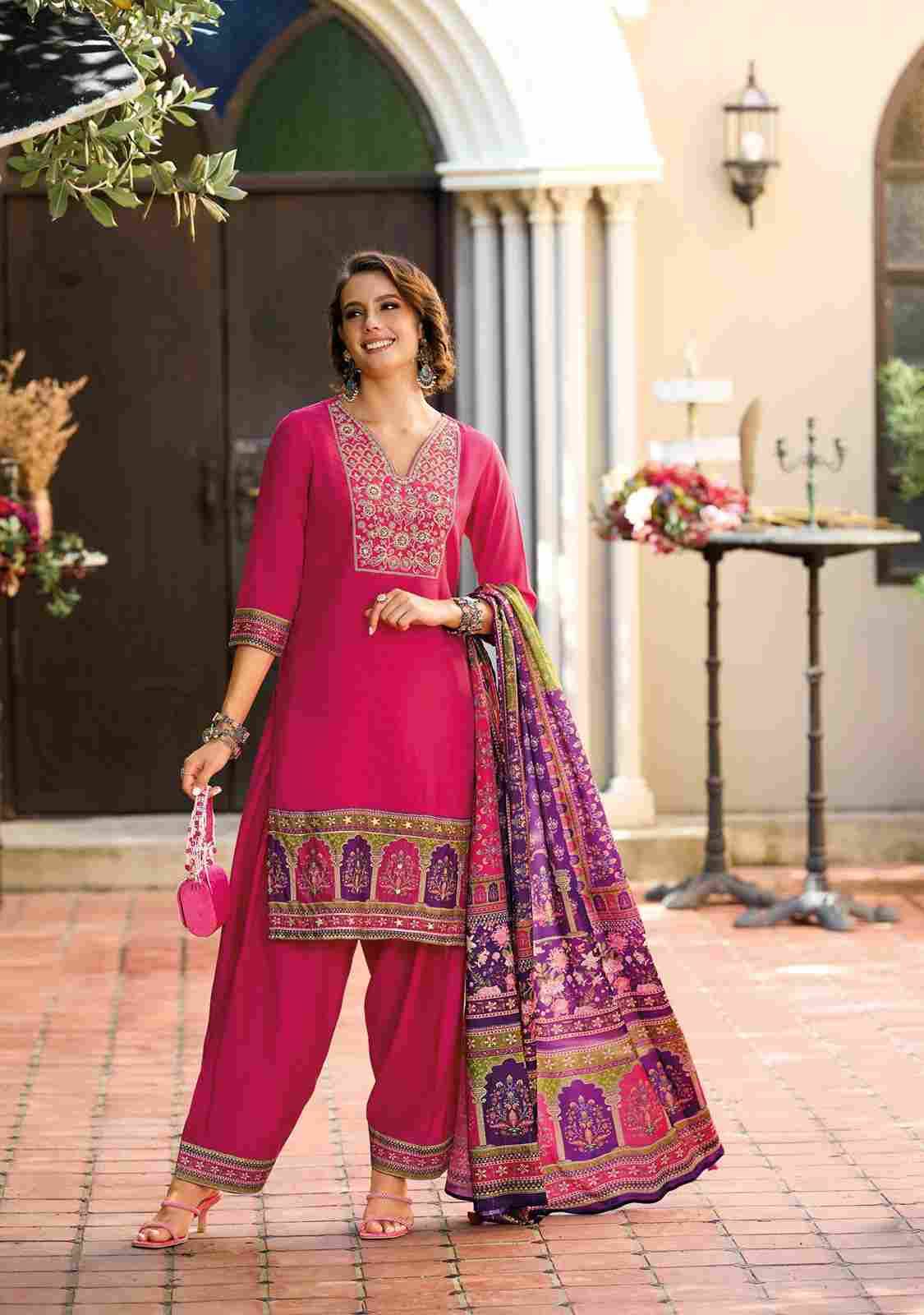 Khwab By Lady Leela 31191 To 31194 Series Beautiful Festive Suits Colorful Stylish Fancy Casual Wear & Ethnic Wear Viscose Silk With Work Dresses At Wholesale Price