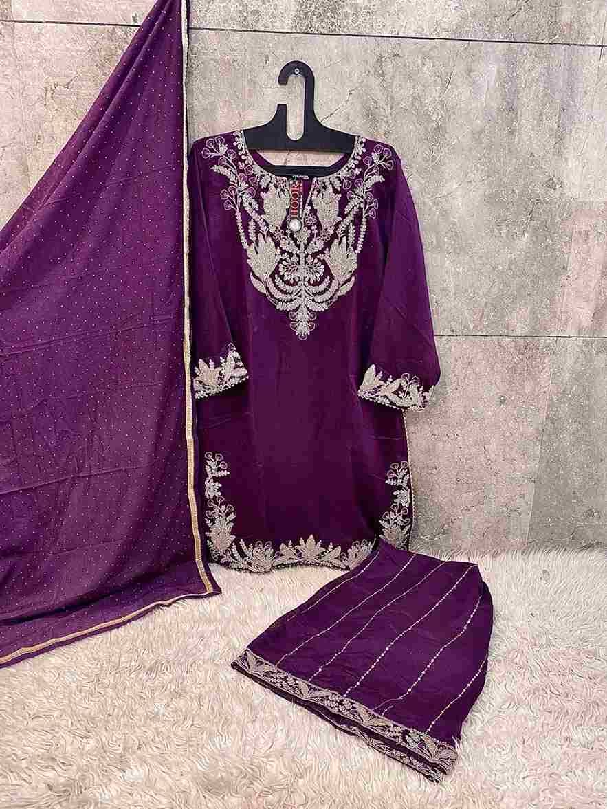 Hoor Tex Hit Design HF-171 Colours By Hoor Tex HF-171-A To HF-171-D Series Designer Festive Pakistani Suits Collection Beautiful Stylish Fancy Colorful Party Wear & Occasional Wear Heavy Chinnon Embroidered Dresses At Wholesale Price