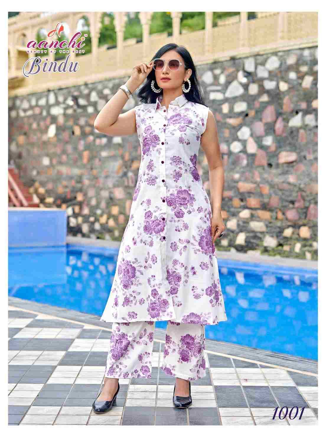 Bindu By Aanchi 1001 To 1004 Series Designer Stylish Fancy Colorful Beautiful Party Wear & Ethnic Wear Collection Vatican Tops At Wholesale Price