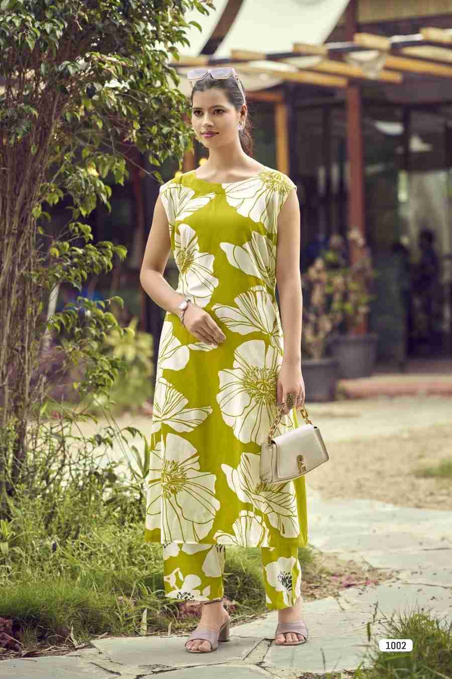 Olivia Vol-3 By Tips And Tops 1001 To 1006 Series Designer Stylish Fancy Colorful Beautiful Party Wear & Ethnic Wear Collection Rayon Print Tops With Bottom At Wholesale Price