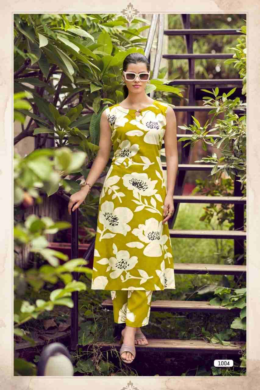 Olivia Vol-3 By Tips And Tops 1001 To 1006 Series Designer Stylish Fancy Colorful Beautiful Party Wear & Ethnic Wear Collection Rayon Print Tops With Bottom At Wholesale Price