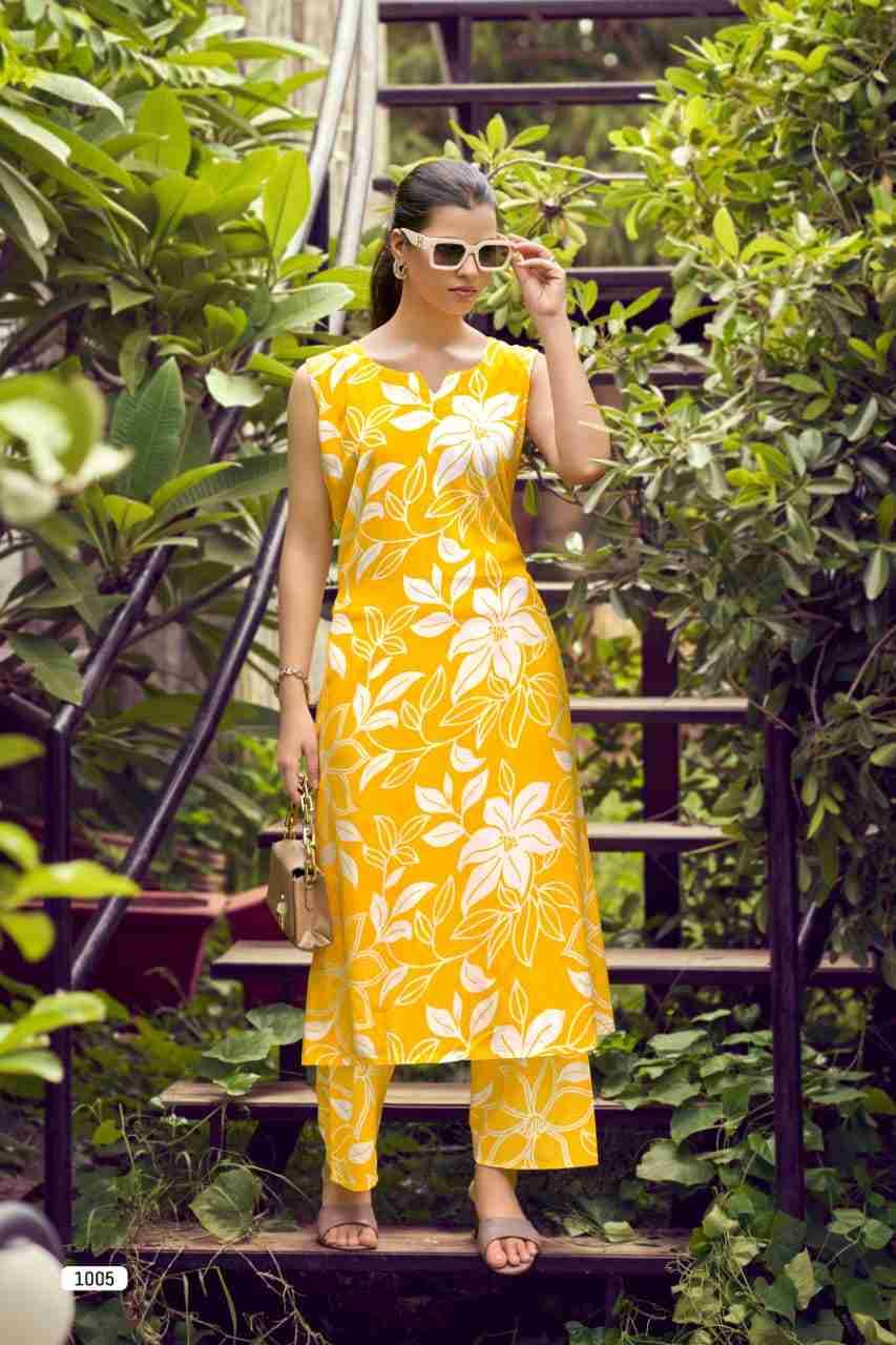 Olivia Vol-3 By Tips And Tops 1001 To 1006 Series Designer Stylish Fancy Colorful Beautiful Party Wear & Ethnic Wear Collection Rayon Print Tops With Bottom At Wholesale Price