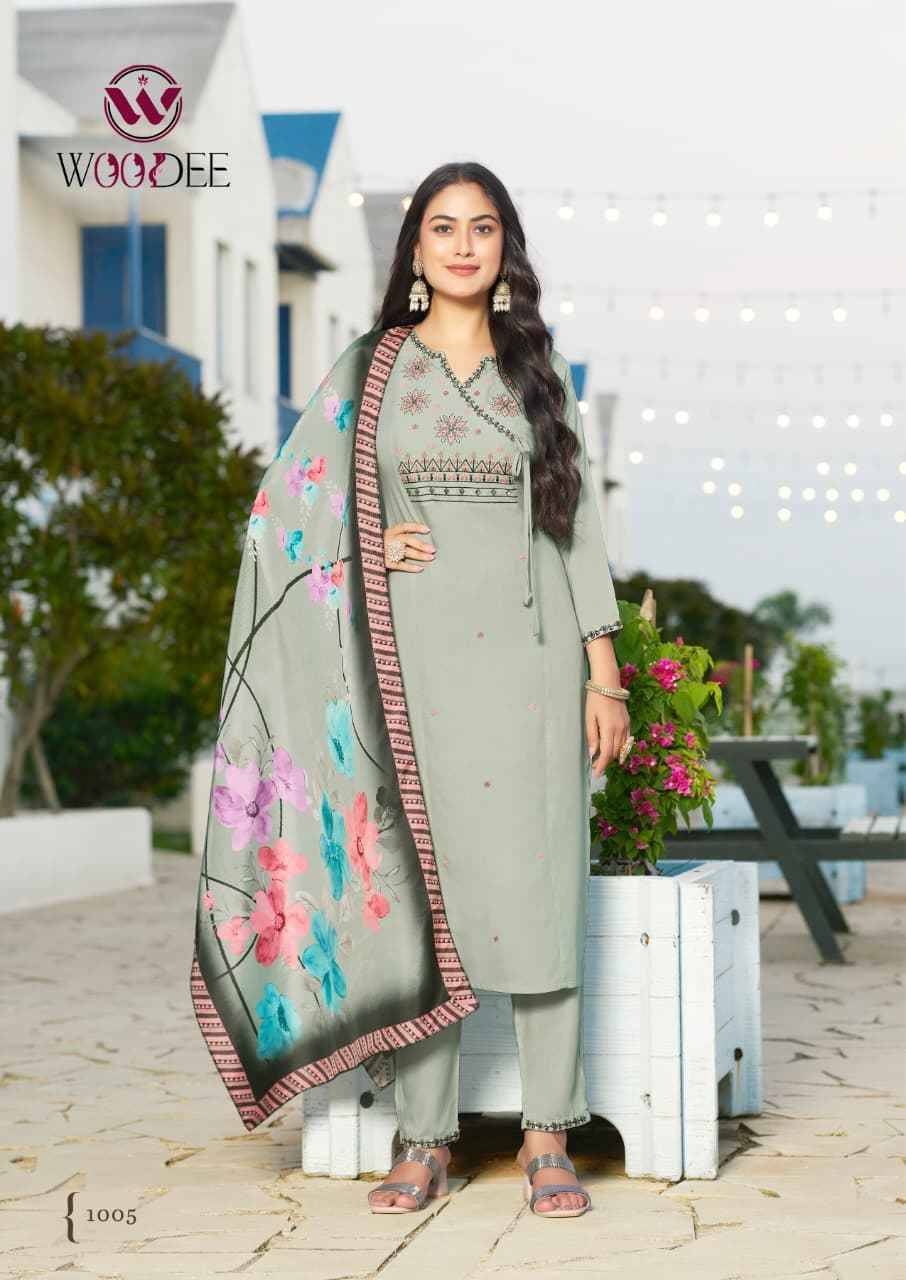 Sargam By Woodee 1001 To 1006 Series Designer Stylish Fancy Colorful Beautiful Party Wear & Ethnic Wear Collection Premium Rayon Dresses At Wholesale Price