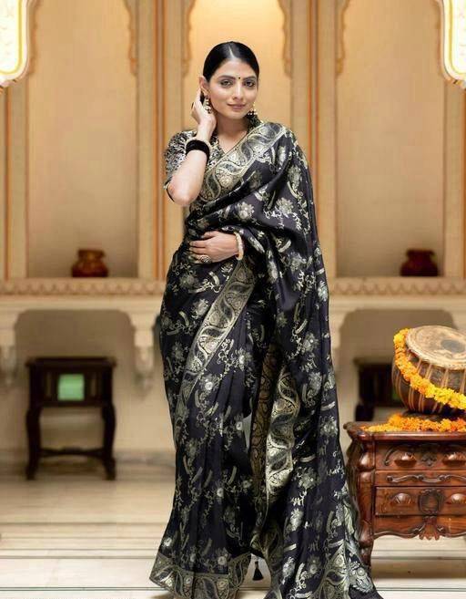 Lc-654 By Fashid Wholesale 01 To 03 Series Indian Traditional Wear Collection Beautiful Stylish Fancy Colorful Party Wear & Occasional Wear Lichi Silk Sarees At Wholesale Price