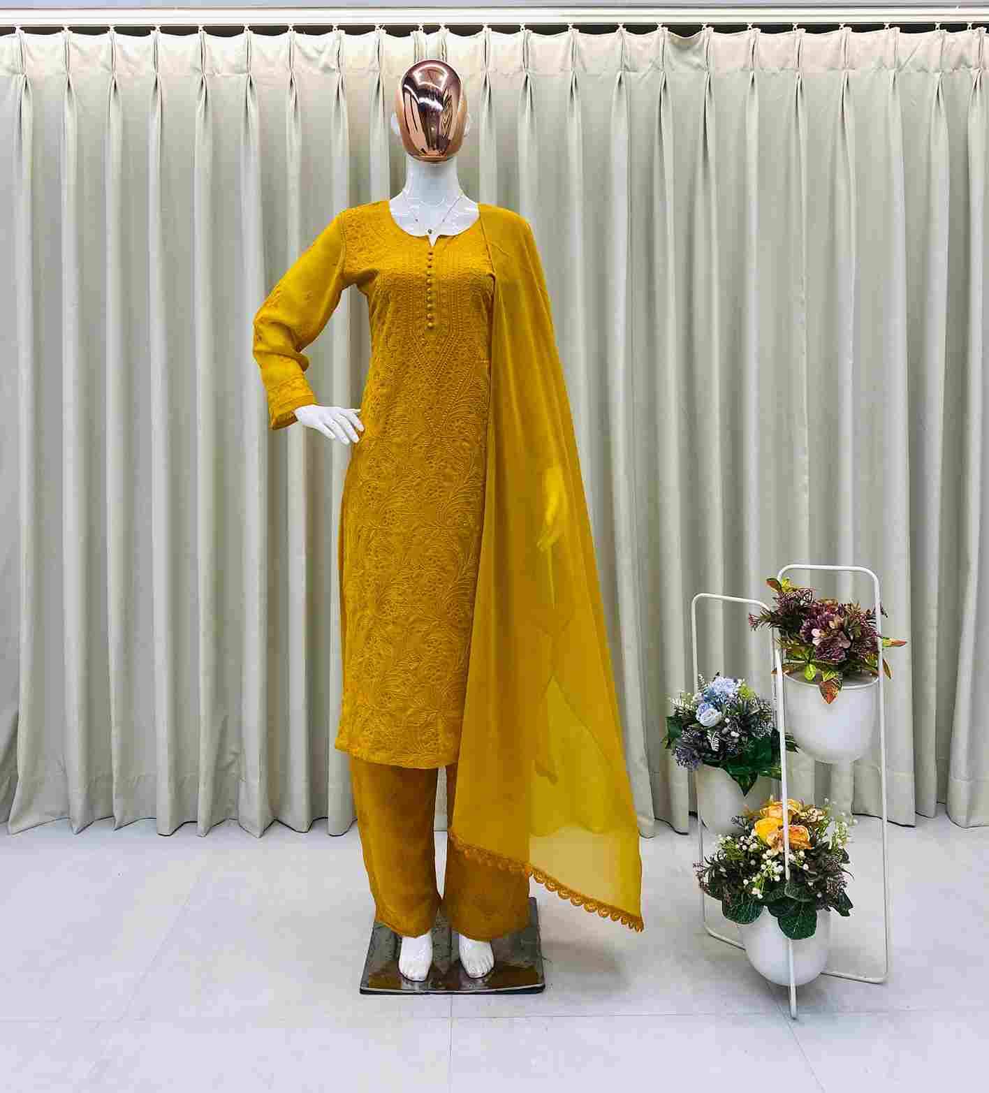 Be-391 By Fashid Wholesale Designer Festive Suits Beautiful Fancy Stylish Colorful Party Wear & Occasional Wear Georgette Embroidered Dresses At Wholesale Price