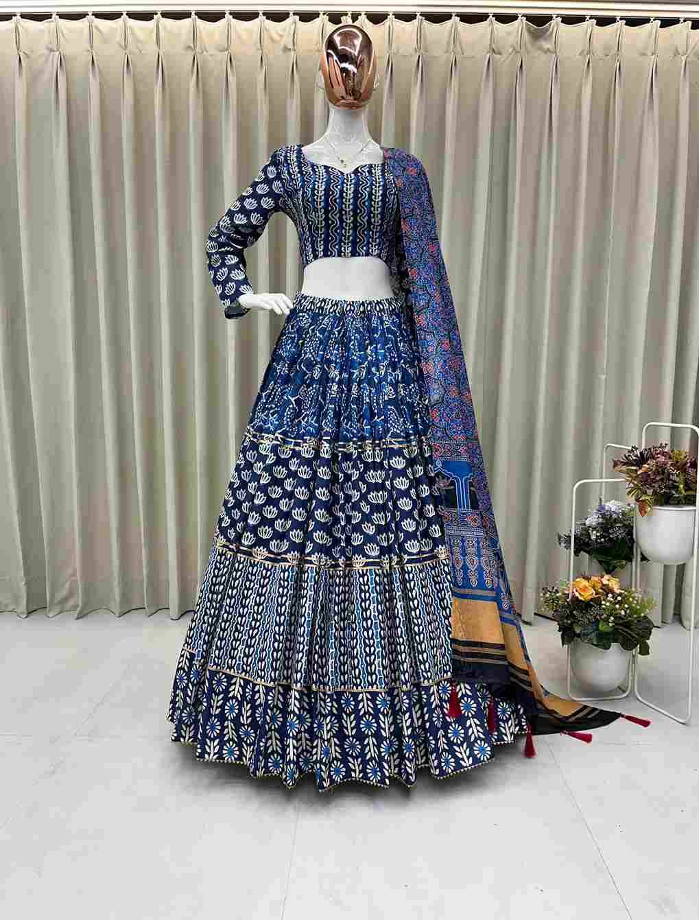 Be-389 By Fashid Wholesale 01 To 03 Series Navratri Wear Collection Beautiful Stylish Colorful Fancy Party Wear & Occasional Wear Polyester Rayon Lehengas At Wholesale Price