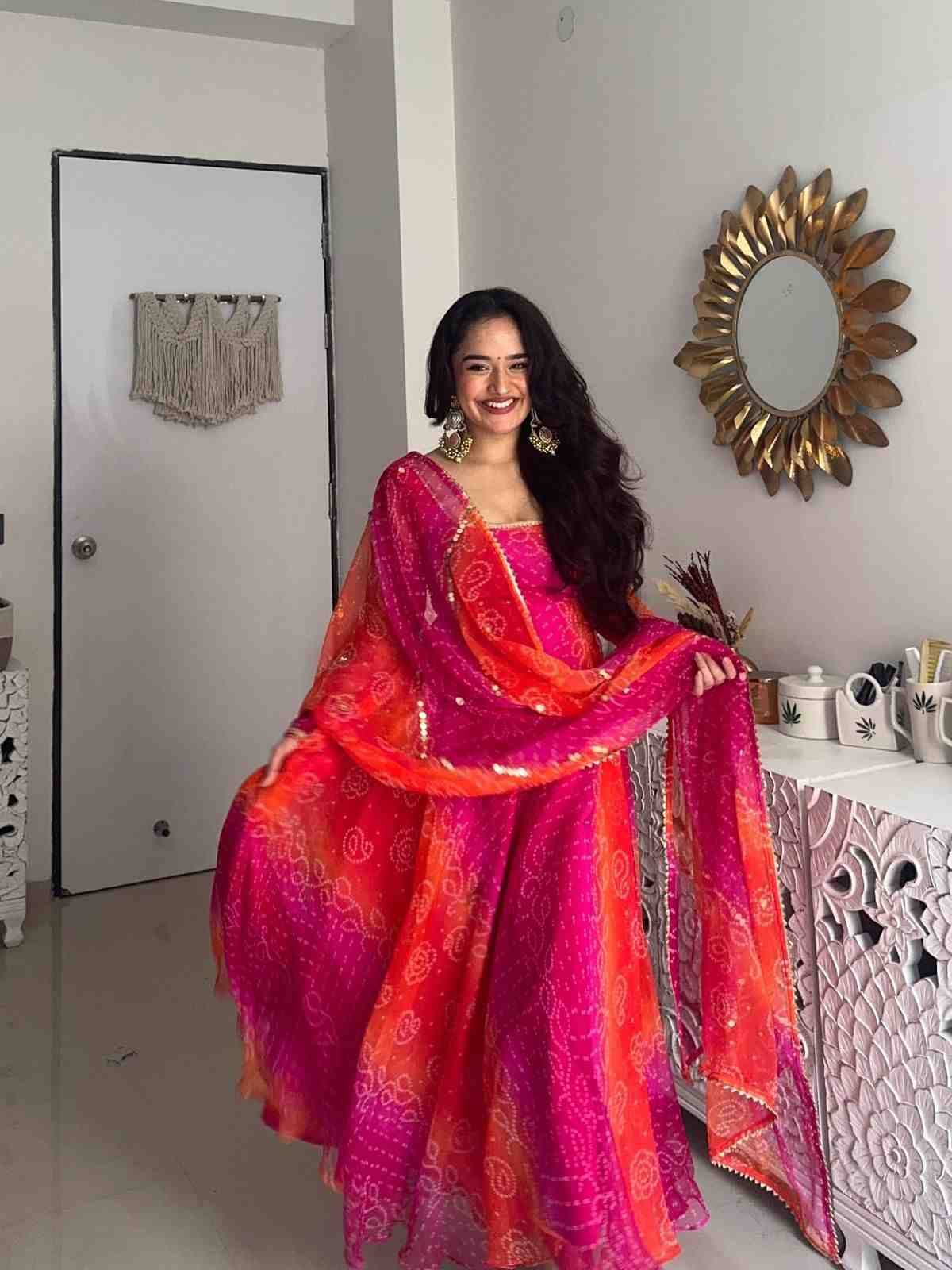 Be-388 By Fashid Wholesale Beautiful Stylish Fancy Colorful Casual Wear & Ethnic Wear Faux Georgette Gown At Wholesale Price