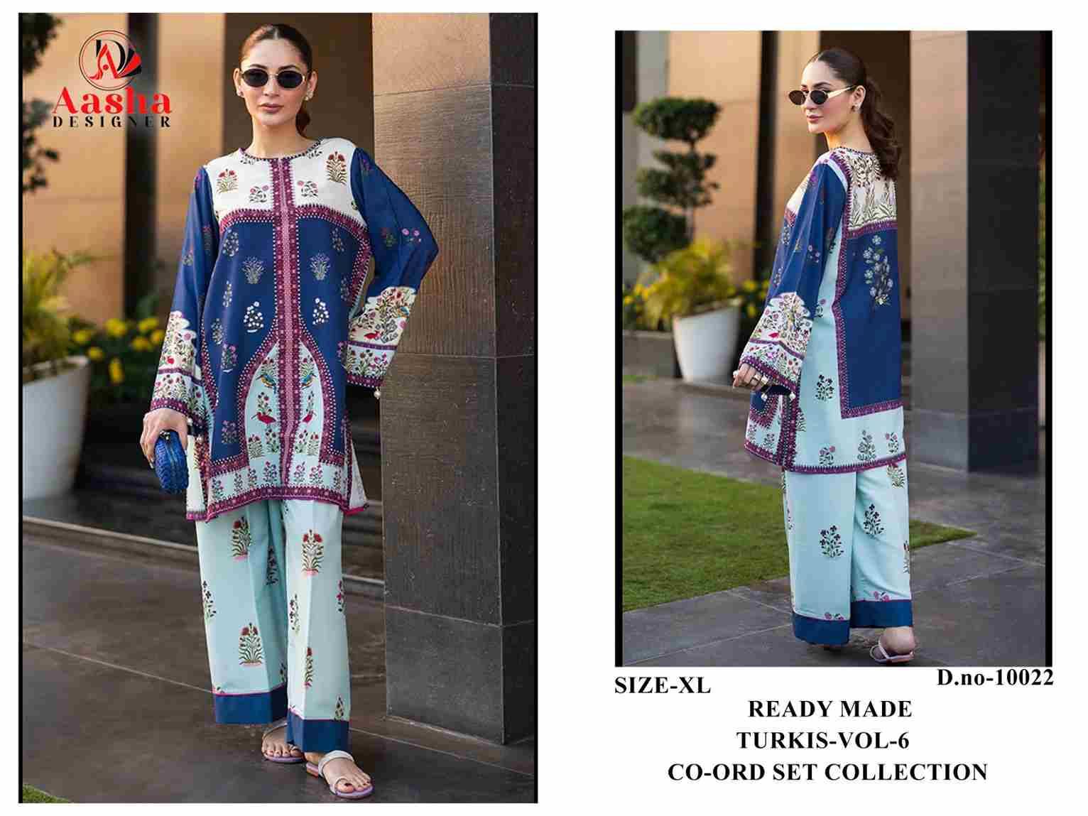 Turkis Vol-6 By Aasha Designer 10020 To 10023 Series Designer Stylish Fancy Colorful Beautiful Casual Wear & Ethnic Wear Modal Satin Co-Ords At Wholesale Price