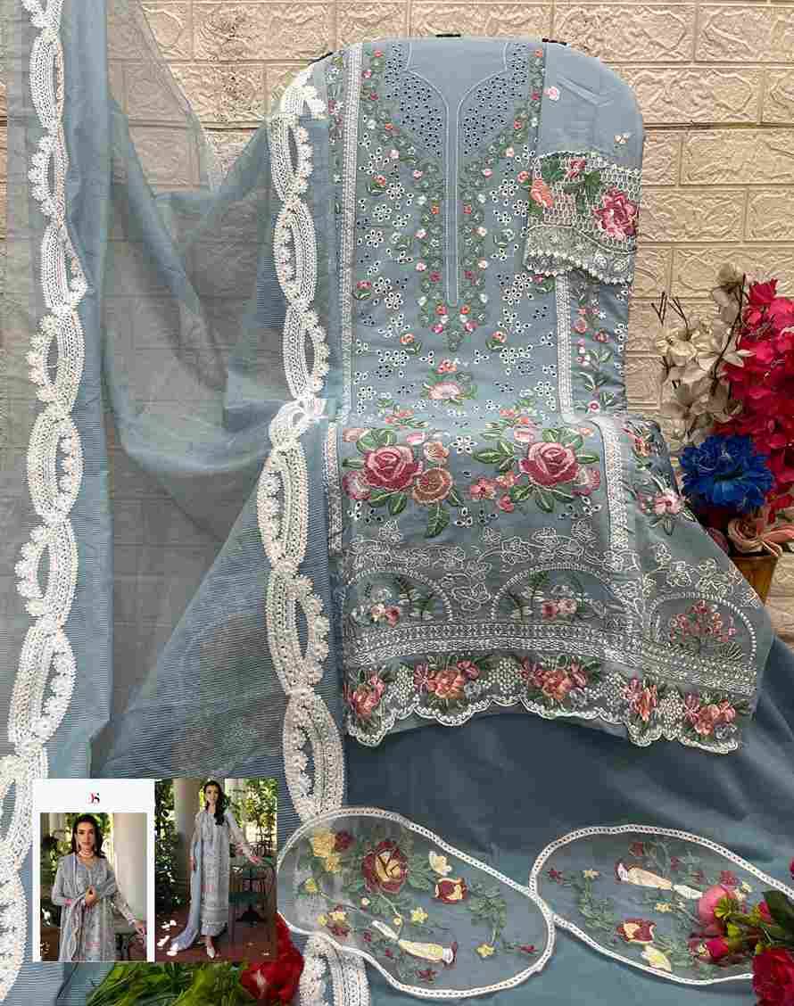 Adan Inlay Premium-25 By Deepsy Suits 1341 To 1346 Series Pakistani Stylish Beautiful Colourful Printed & Embroidered Party Wear & Occasional Wear Pure Cotton Dresses At Wholesale Price