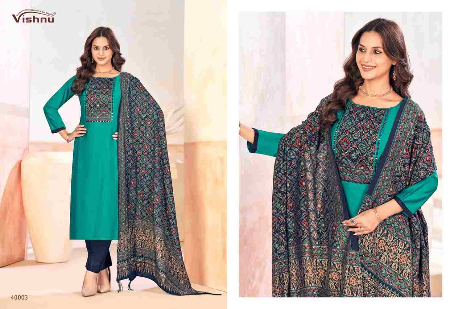 Ajjrak Gold Vol-2 By Vishnu 40001 To 40012 Series Beautiful Stylish Festive Suits Fancy Colorful Casual Wear & Ethnic Wear & Ready To Wear Vertican Dresses At Wholesale Price