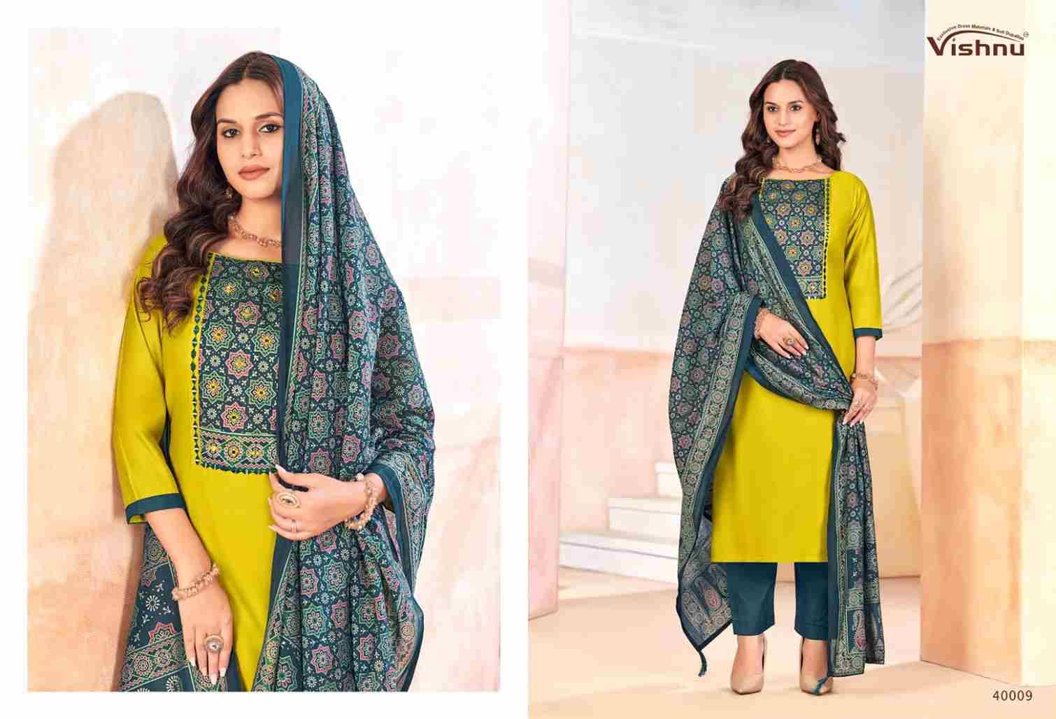 Ajjrak Gold Vol-2 By Vishnu 40001 To 40012 Series Beautiful Stylish Festive Suits Fancy Colorful Casual Wear & Ethnic Wear & Ready To Wear Vertican Dresses At Wholesale Price