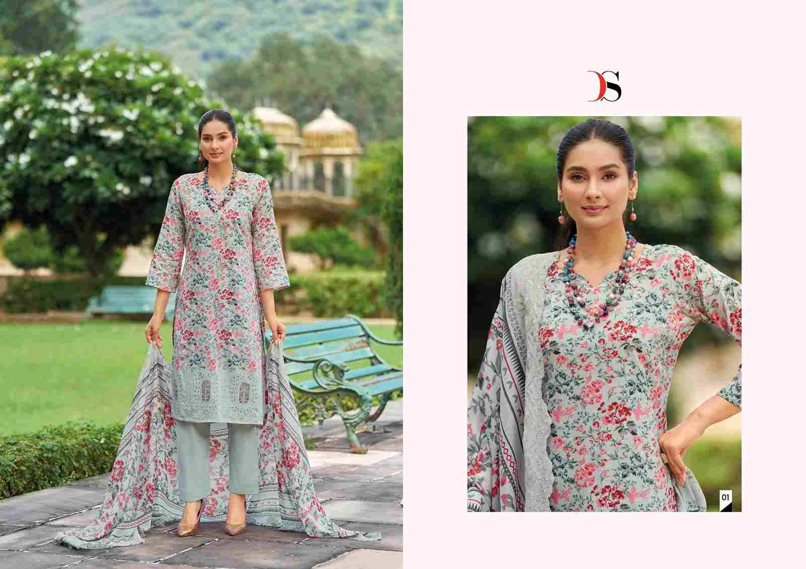 Bin Saeed Mini Lawn Collection Vol-2 By Deepsy Suits 01 To 06 Series Designer Pakistani Suits Beautiful Stylish Fancy Colorful Party Wear & Occasional Wear Pure Cotton Dresses At Wholesale Price