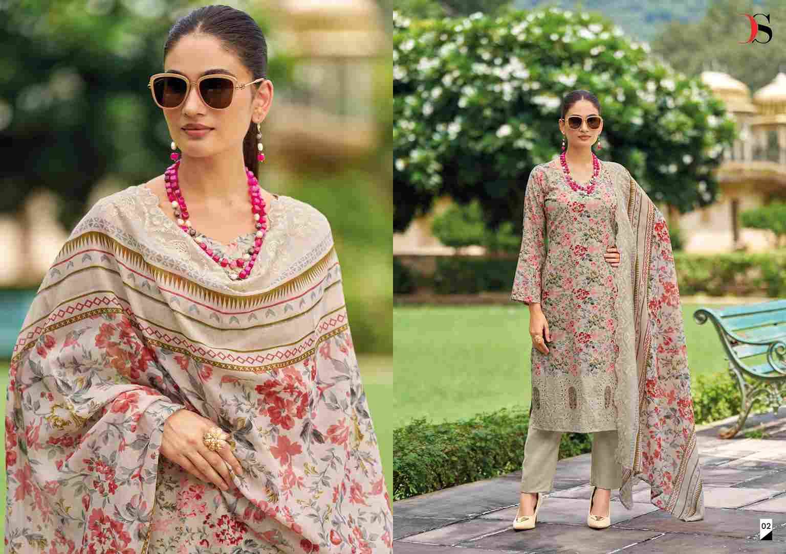 Bin Saeed Mini Lawn Collection Vol-2 By Deepsy Suits 01 To 06 Series Designer Pakistani Suits Beautiful Stylish Fancy Colorful Party Wear & Occasional Wear Pure Cotton Dresses At Wholesale Price