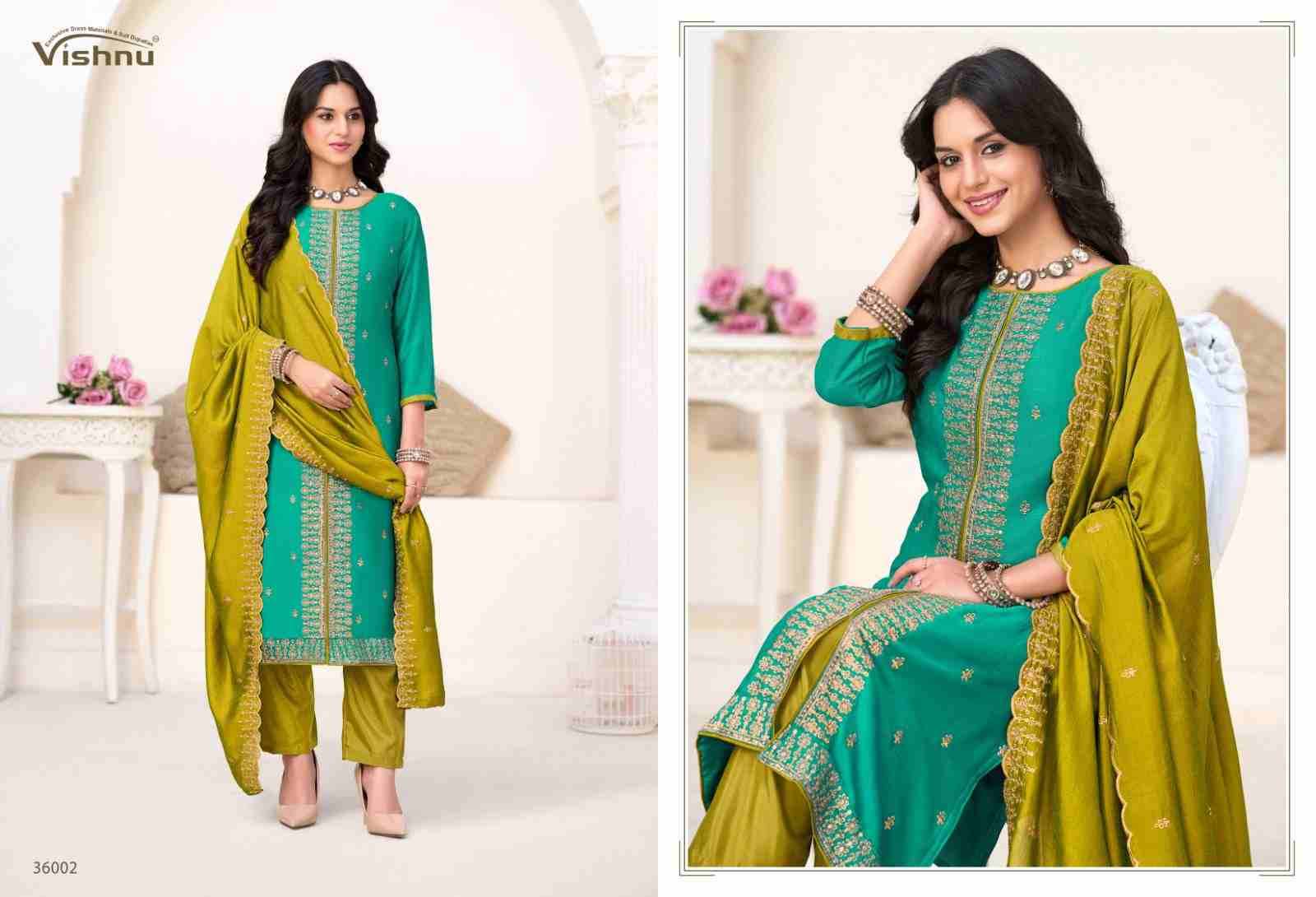 Inaayat Vol-2 By Vishnu 36001 To 36012 Series Beautiful Stylish Festive Suits Fancy Colorful Casual Wear & Ethnic Wear & Ready To Wear Vichitra Silk Dresses At Wholesale Price