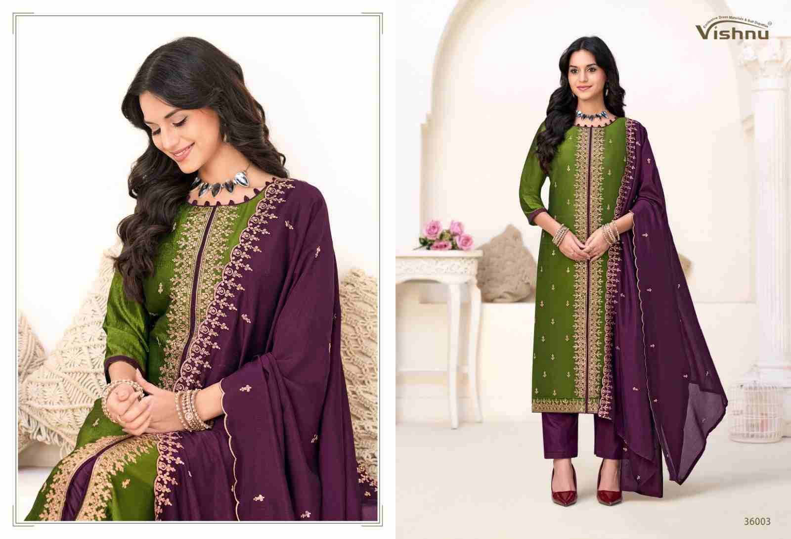 Inaayat Vol-2 By Vishnu 36001 To 36012 Series Beautiful Stylish Festive Suits Fancy Colorful Casual Wear & Ethnic Wear & Ready To Wear Vichitra Silk Dresses At Wholesale Price