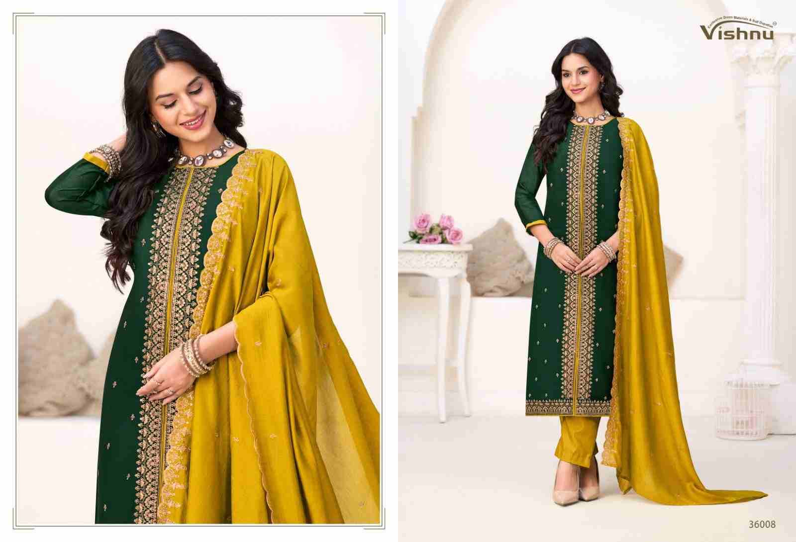 Inaayat Vol-2 By Vishnu 36001 To 36012 Series Beautiful Stylish Festive Suits Fancy Colorful Casual Wear & Ethnic Wear & Ready To Wear Vichitra Silk Dresses At Wholesale Price