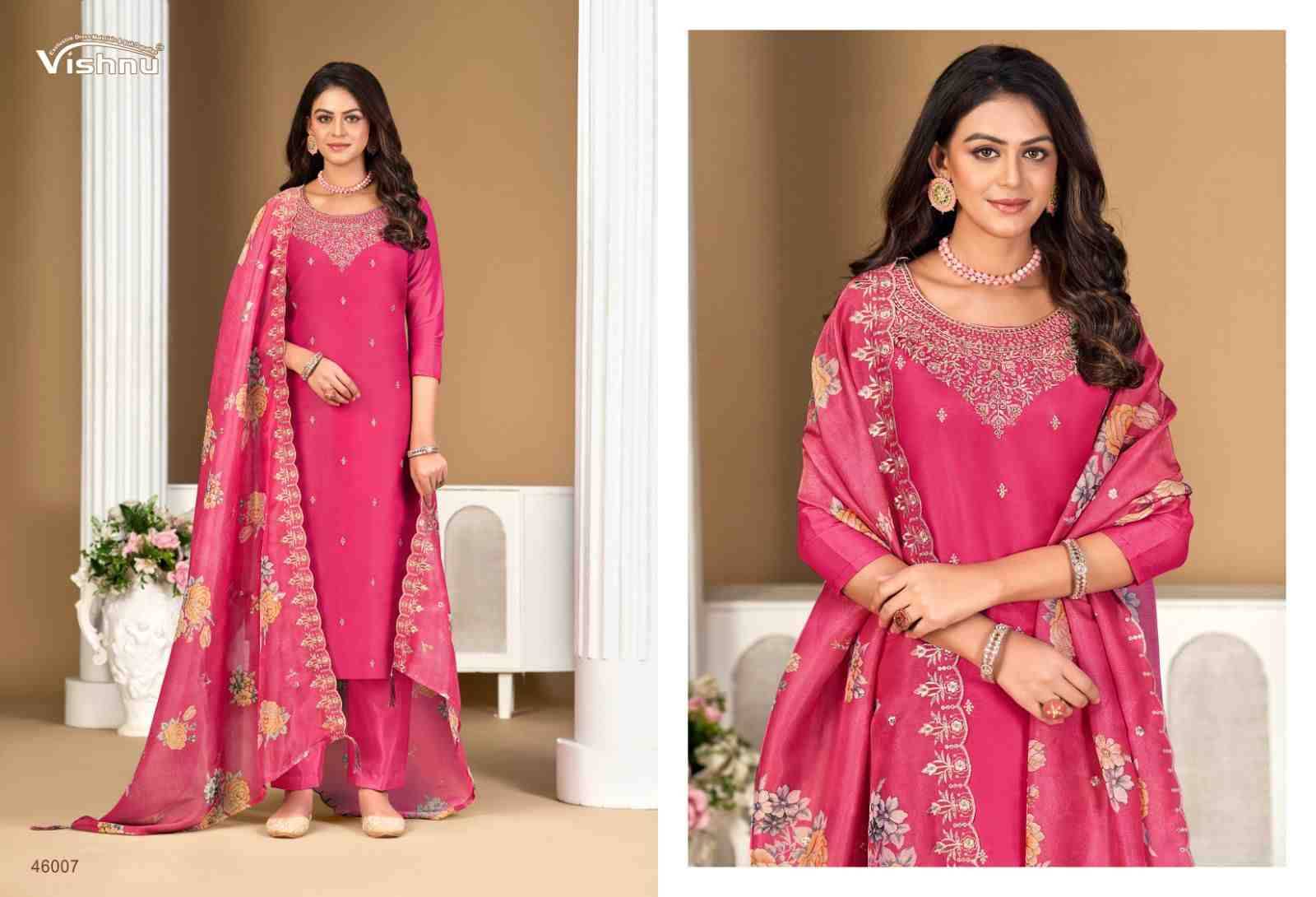 Sajada Vol-2 By Vishnu 46001 To 46012 Series Beautiful Stylish Festive Suits Fancy Colorful Casual Wear & Ethnic Wear & Ready To Wear Shimmer Dresses At Wholesale Price
