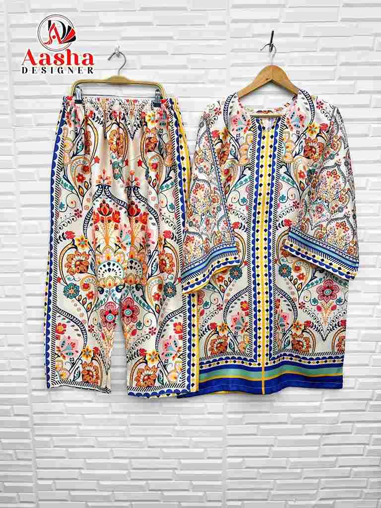 Turkis Vol-3 By Aasha Designer 10008 To 10011 Series Designer Stylish Fancy Colorful Beautiful Casual Wear & Ethnic Wear Modal Satin Co-Ords At Wholesale Price