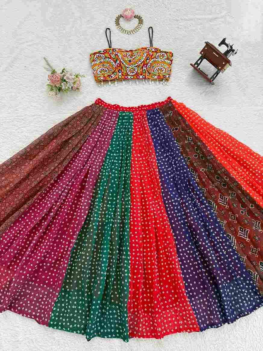 Sf-1061 By Fashid Wholesale Wear Collection Beautiful Stylish Colorful Fancy Party Wear & Occasional Wear Faux Georgette Lehengas At Wholesale Price