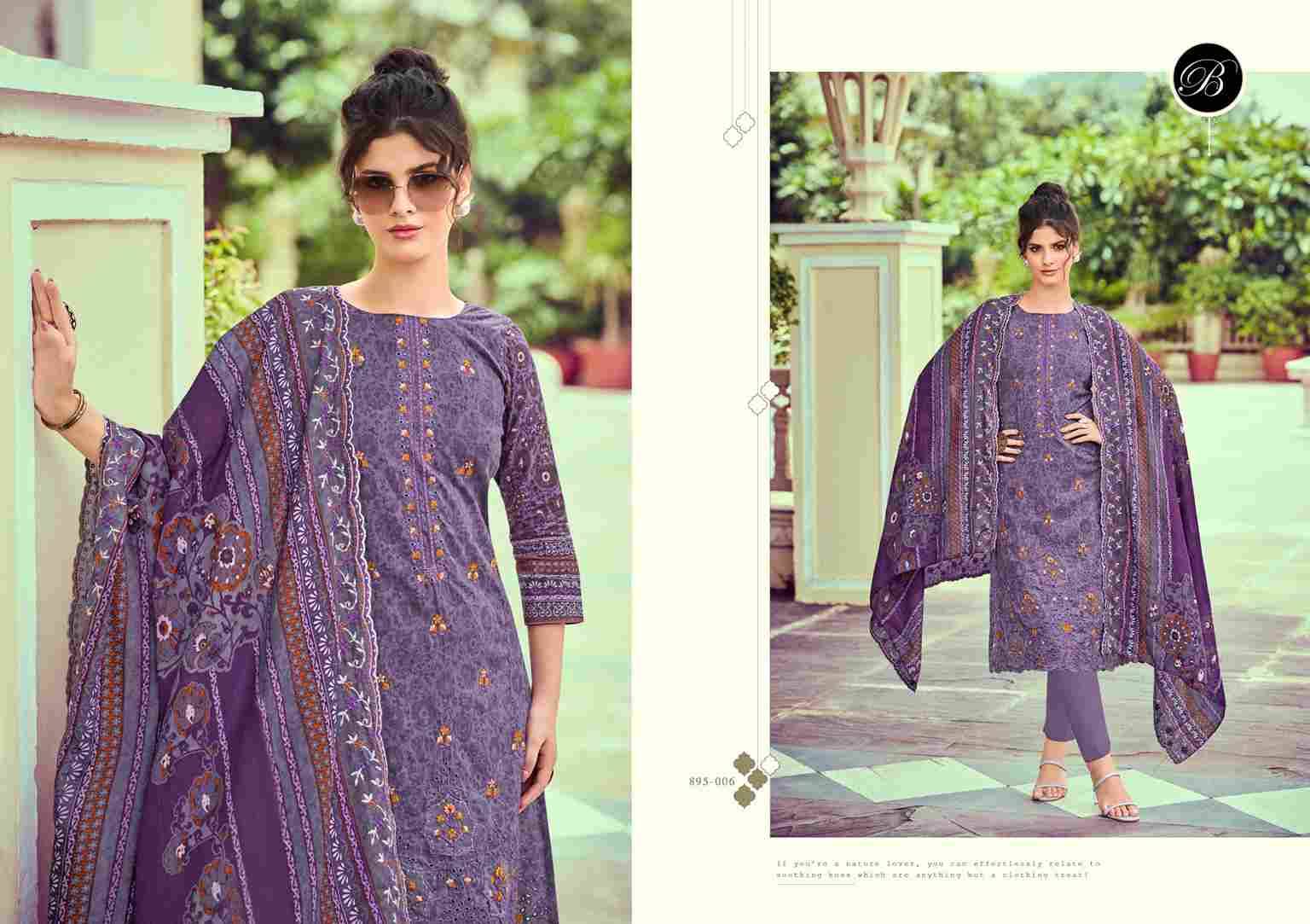 Aurelia By Belliza 895-001 To 895-006 Series Beautiful Festive Suits Stylish Fancy Colorful Casual Wear & Ethnic Wear Pure Cotton Dresses At Wholesale Price