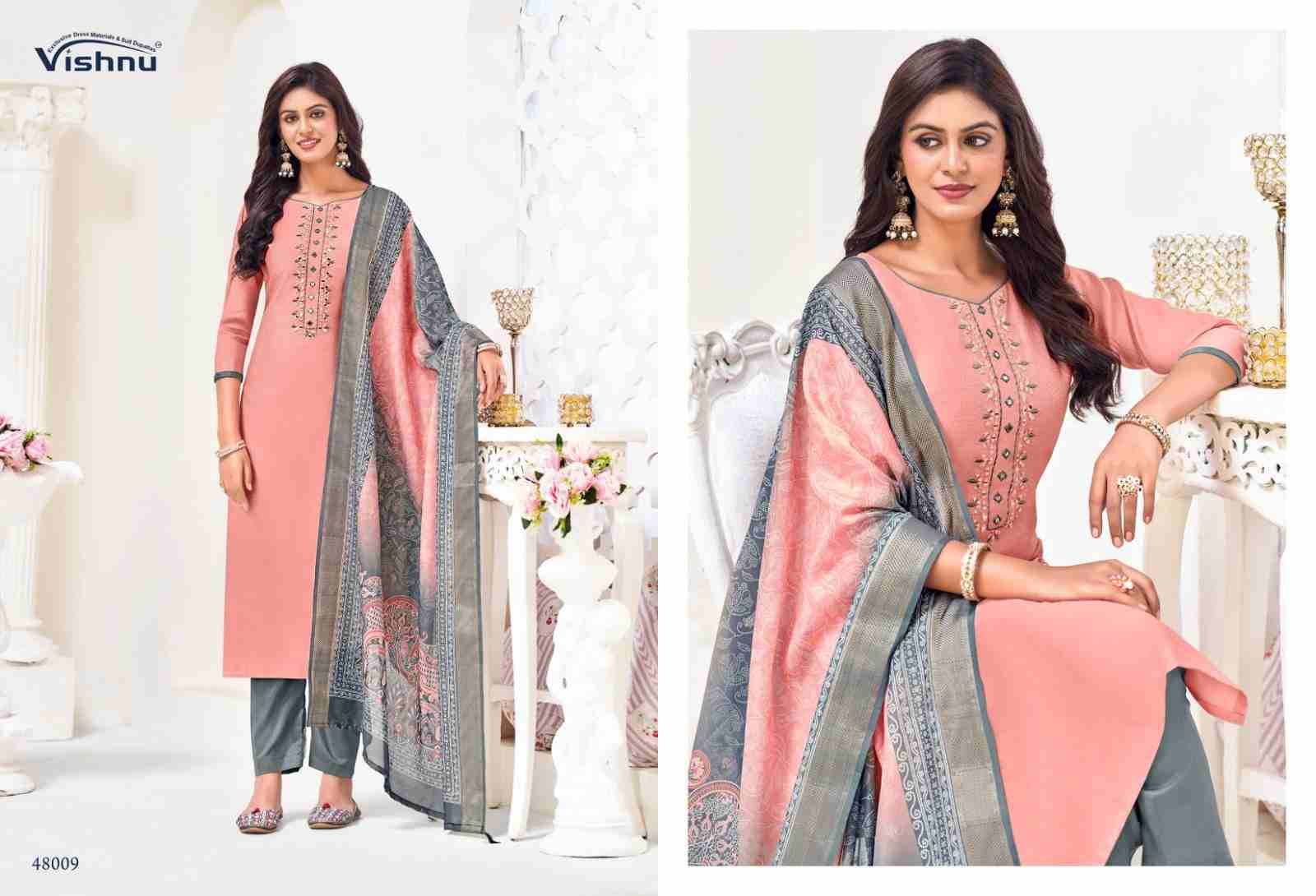 Alavira By Vishnu 48001 To 48012 Series Beautiful Stylish Festive Suits Fancy Colorful Casual Wear & Ethnic Wear & Ready To Wear Vatican Dresses At Wholesale Price