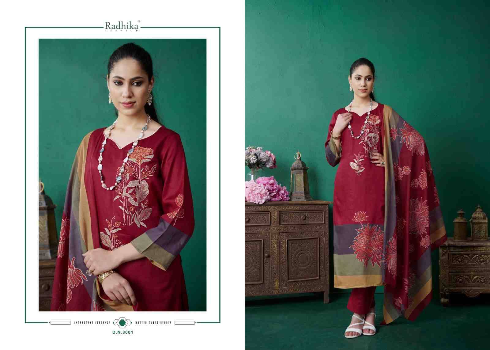 Merin By Sumyra 3001 To 3004 Series Beautiful Festive Suits Stylish Fancy Colorful Casual Wear & Ethnic Wear Pure Pashmina Print Dresses At Wholesale Price