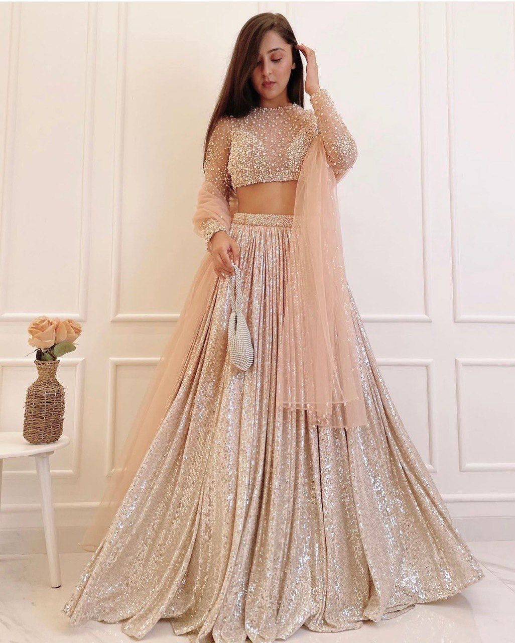 Sf-1064 By Fashid Wholesale Wear Collection Beautiful Stylish Colorful Fancy Party Wear & Occasional Wear Satin Silk Lehengas At Wholesale Price