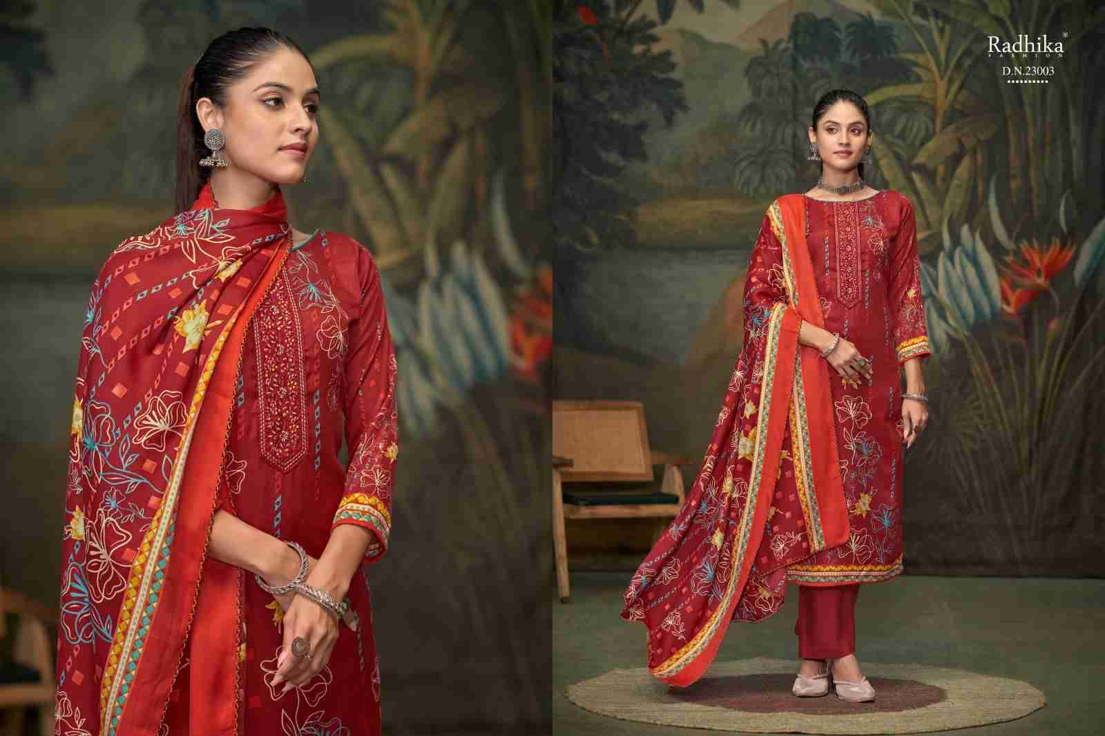 Simar By Sumyra 23001 To 23004 Series Beautiful Festive Suits Stylish Fancy Colorful Casual Wear & Ethnic Wear Pure Pashmina Print Dresses At Wholesale Price