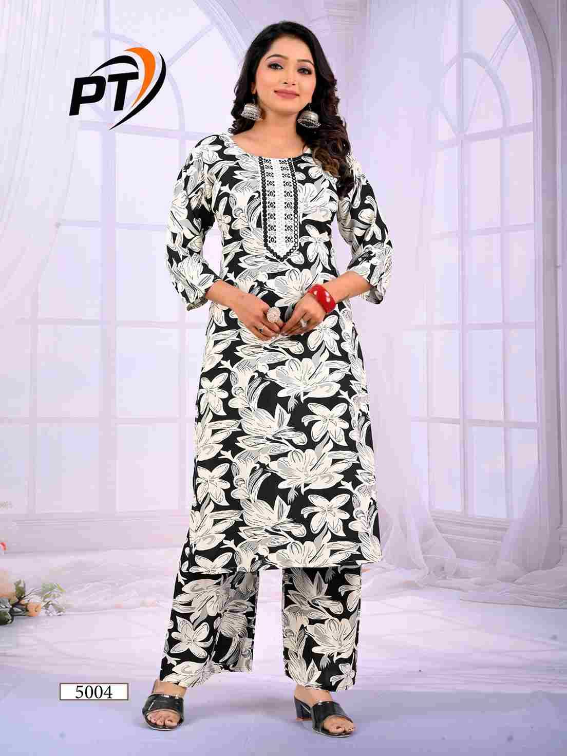 Chingari Vol-5 By Padmavati Textiles 5001 To 5008 Series Designer Stylish Fancy Colorful Beautiful Party Wear & Ethnic Wear Collection Rayon Print Kurtis With Bottom At Wholesale Price