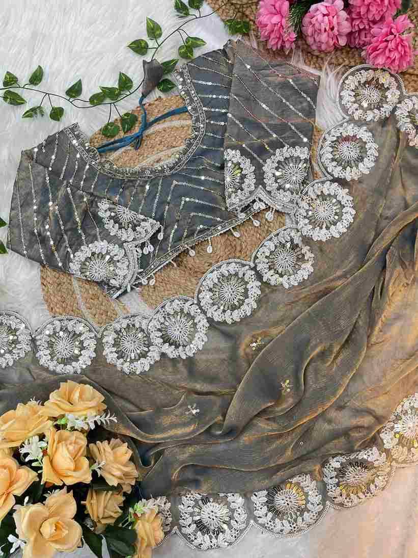 Vd-Elsie By Fashid Wholesale 01 To 05 Series Indian Traditional Wear Collection Beautiful Stylish Fancy Colorful Party Wear & Occasional Wear Pure Soft Chiffon Sarees At Wholesale Price