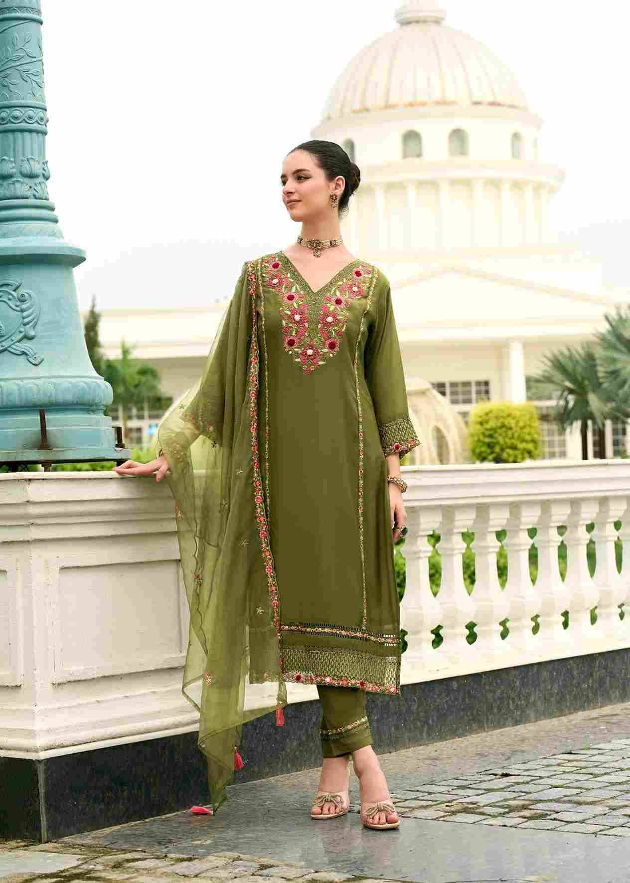 Khayaal By PRM Trendz 5119 To 5124 Series Beautiful Festive Suits Colorful Stylish Fancy Casual Wear & Ethnic Wear Mal Chanderi Dresses At Wholesale Price