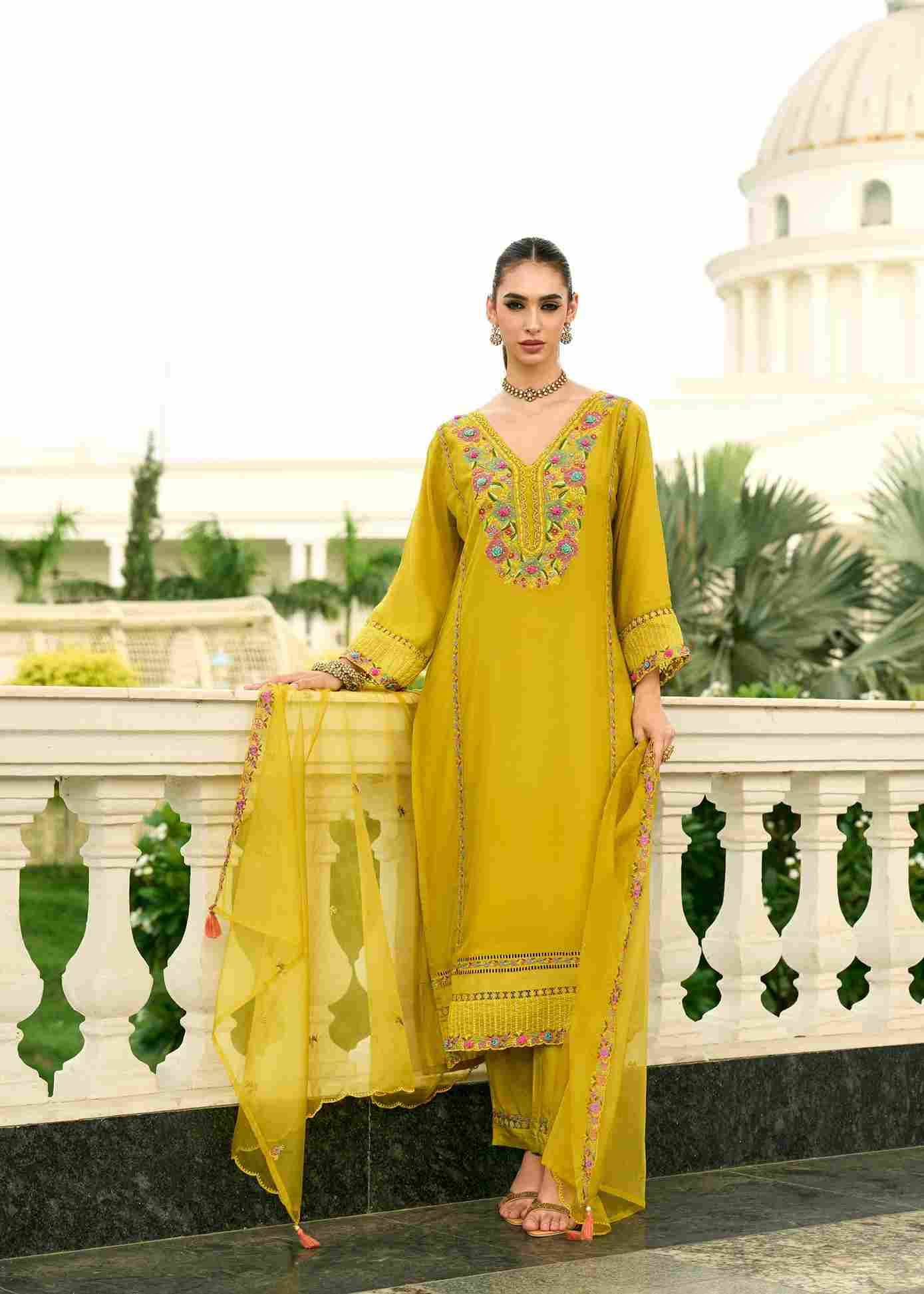 Khayaal By PRM Trendz 5119 To 5124 Series Beautiful Festive Suits Colorful Stylish Fancy Casual Wear & Ethnic Wear Mal Chanderi Dresses At Wholesale Price