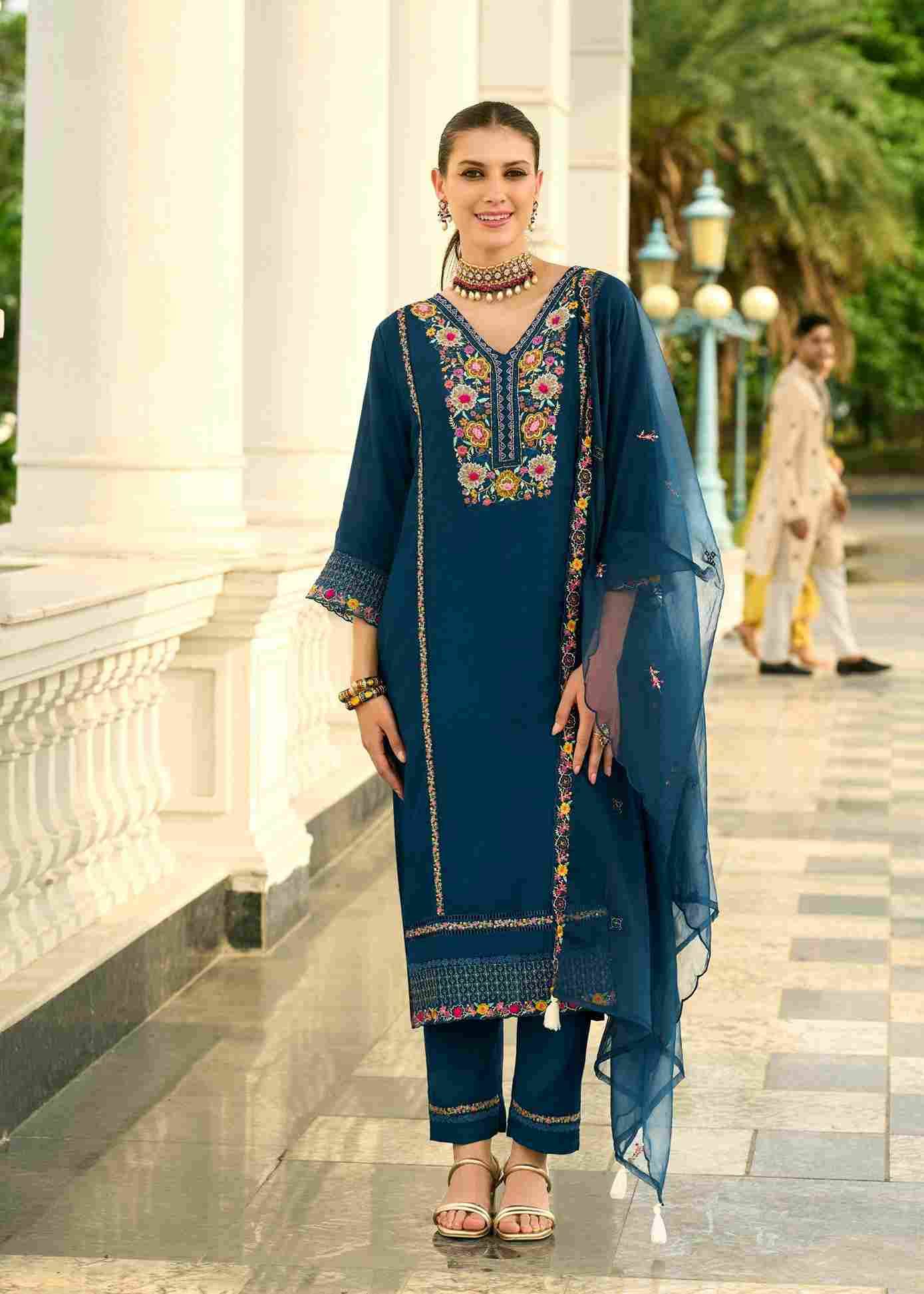 Khayaal By PRM Trendz 5119 To 5124 Series Beautiful Festive Suits Colorful Stylish Fancy Casual Wear & Ethnic Wear Mal Chanderi Dresses At Wholesale Price
