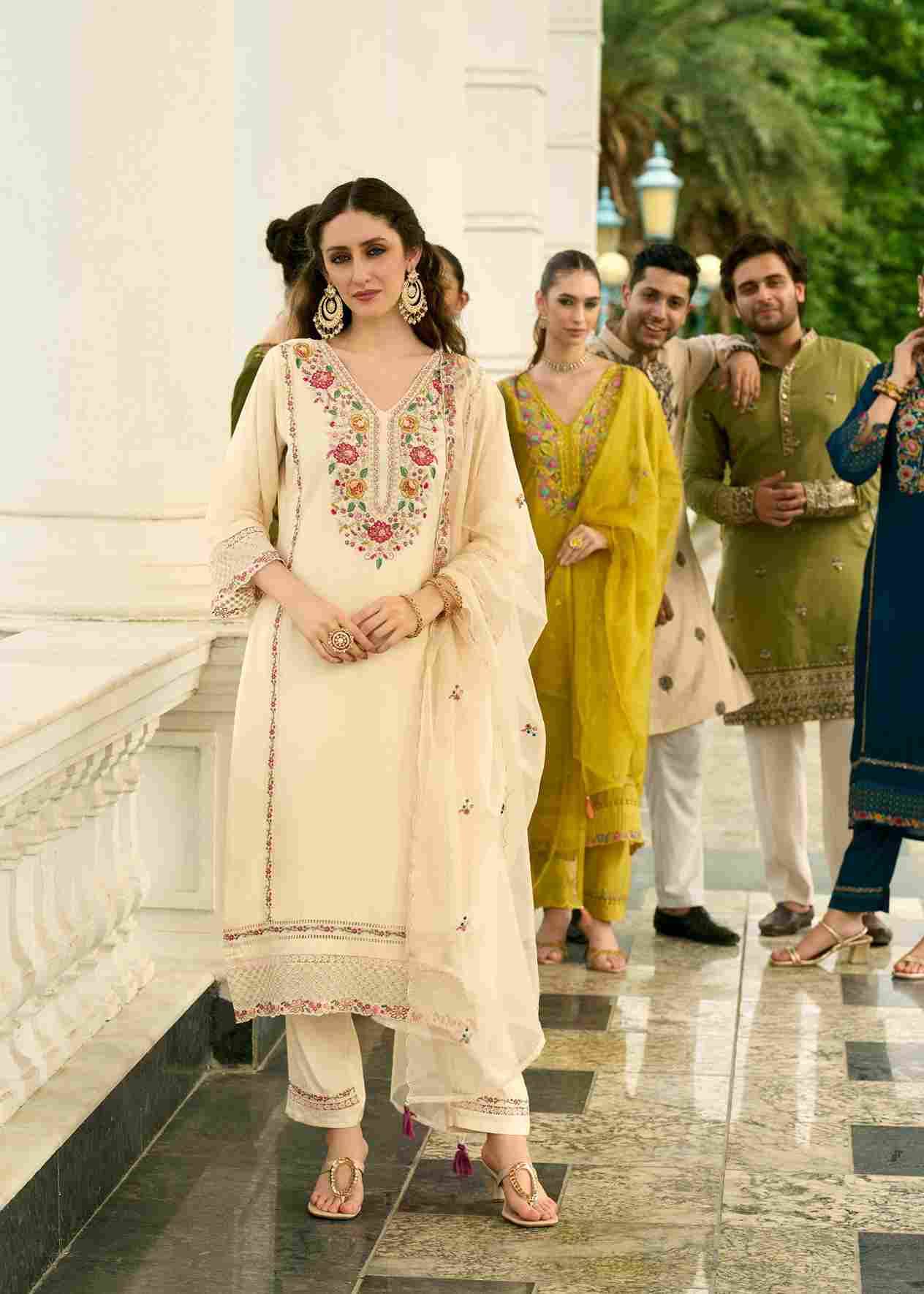 Khayaal By PRM Trendz 5119 To 5124 Series Beautiful Festive Suits Colorful Stylish Fancy Casual Wear & Ethnic Wear Mal Chanderi Dresses At Wholesale Price