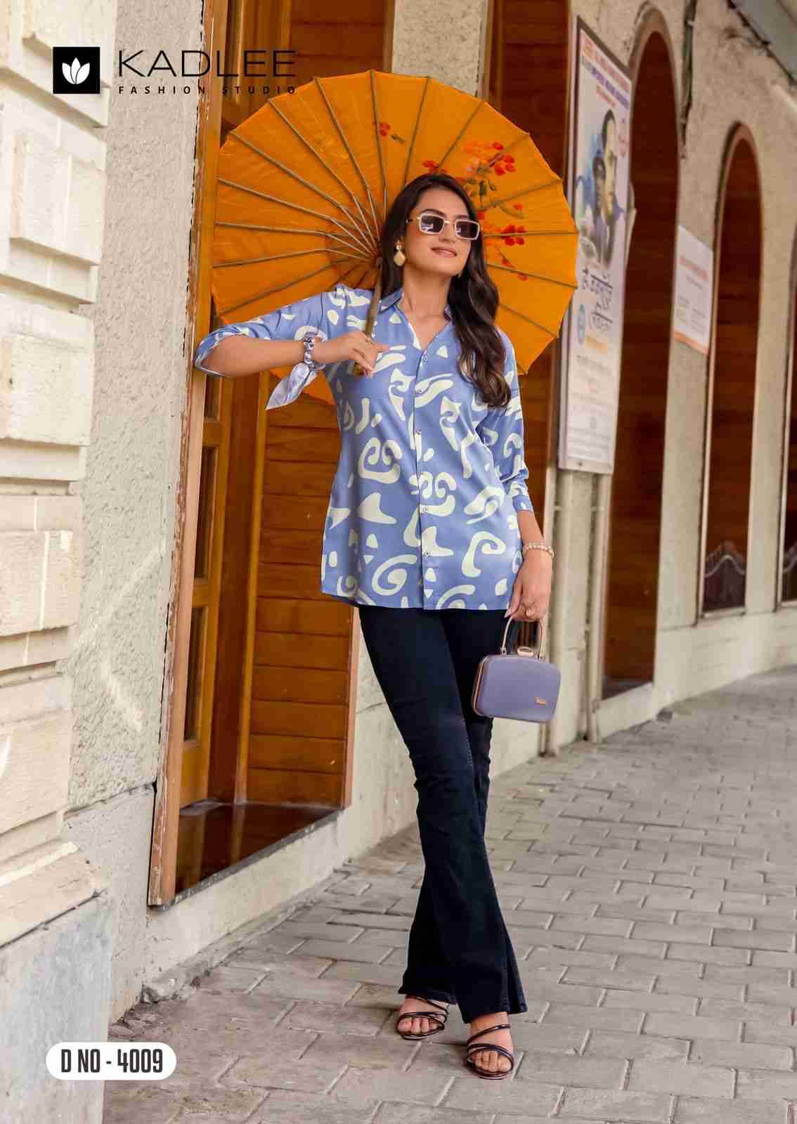 Star Light Vol-2 By Kadlee 4007 To 4012 Series Designer Stylish Fancy Colorful Beautiful Party Wear & Ethnic Wear Collection Rayon Print Tops At Wholesale Price