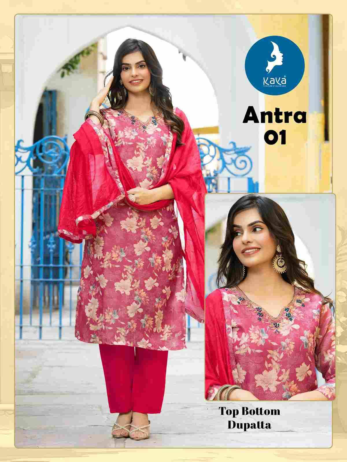 Antra By Kaya 01 To 06 Series Beautiful Stylish Festive Suits Fancy Colorful Casual Wear & Ethnic Wear & Ready To Wear Linen Dresses At Wholesale Price